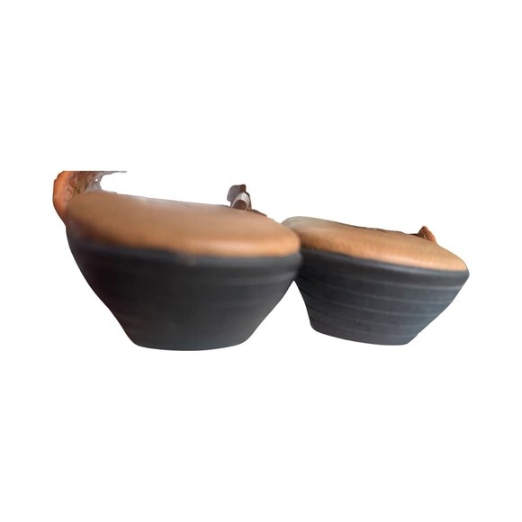 Vintage Honors by Rottles Brown Woven Leather Women’s Shoes/slip On/mules- 5.5 - Picture 6 of 11